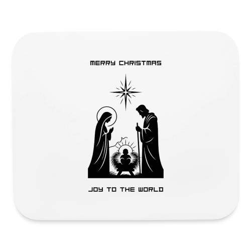 Joy to the World T-Shirt | Minimalist Nativity - Mouse pad Horizontal