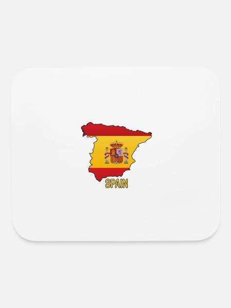 Spain - Mouse pad Horizontal - white