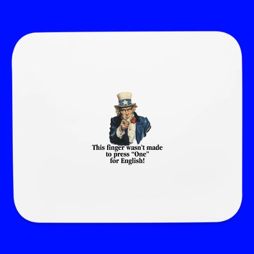 Uncle Sam - Finger - Mouse pad Horizontal
