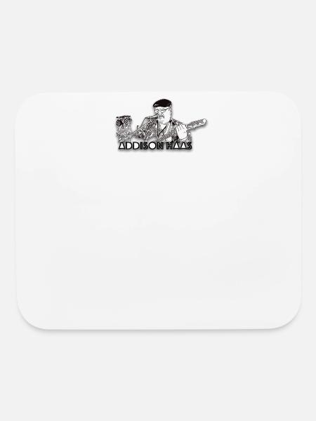 Stage logo - Mouse pad Horizontal - white - Front