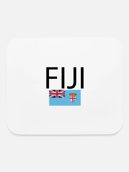 Fiji - Mouse pad Horizontal - white