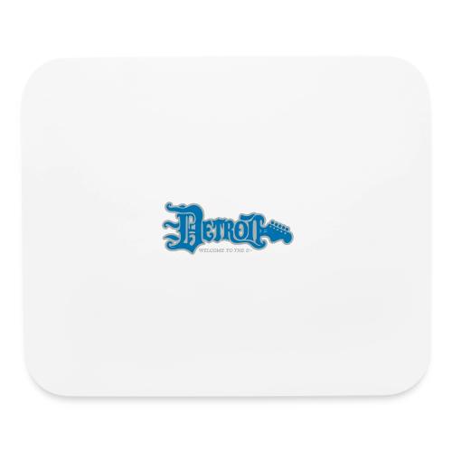 WTTD GUITAR BLUE SILVER REG FONT - Mouse pad Horizontal