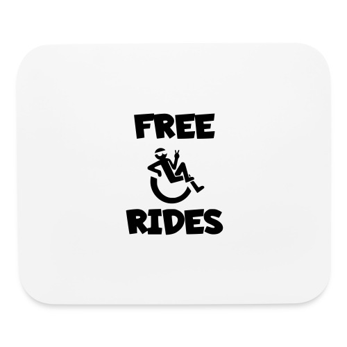 This wheelchair user gives free rides - Mouse pad Horizontal