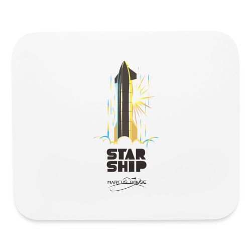 Star Ship Earth - Light - With Logo - Mouse pad Horizontal