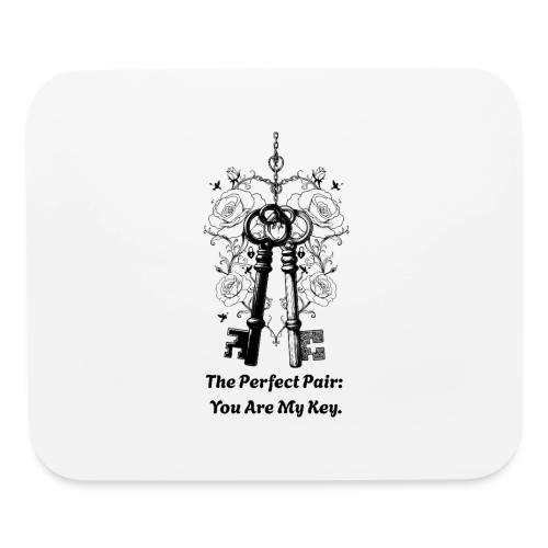 Valentine love keys - Mouse pad Horizontal