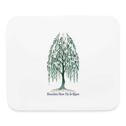 Easter Branches Bow Willow T Shirt, Easter Gift - Mouse pad Horizontal
