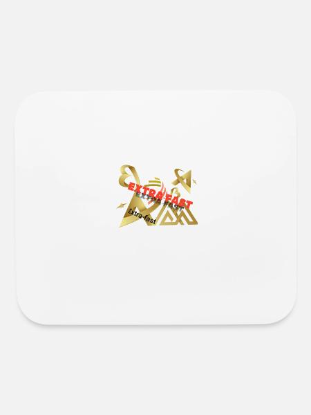 Extra-fast - Mouse pad Horizontal - white - Front