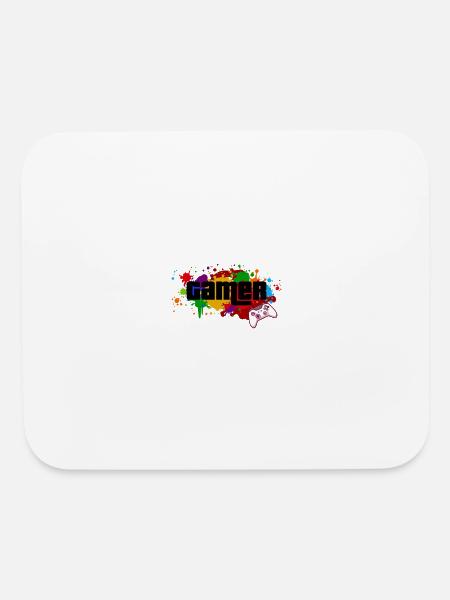 Gamer - Mouse pad Horizontal - white - Front