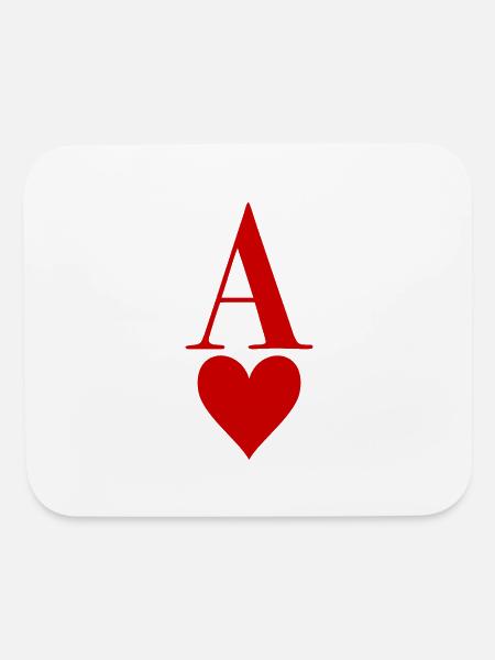 Playing Cards Suit - Mouse pad Horizontal - white - Front