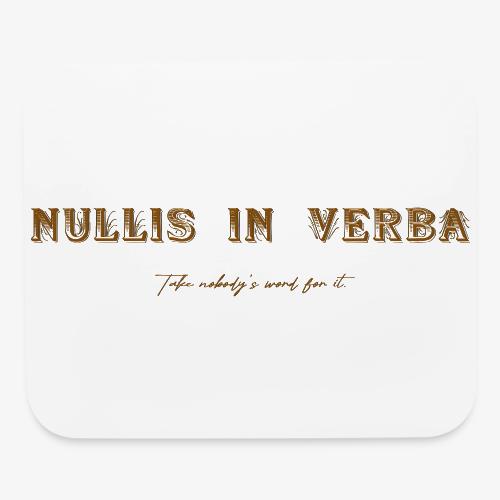 Nullis In Verba - Mouse pad Horizontal