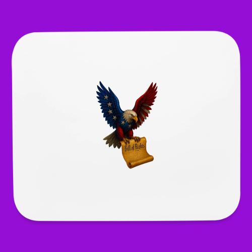 Bill of Rights Bald Eagle - Mouse pad Horizontal