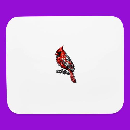 Silver Cardinal - Mouse pad Horizontal