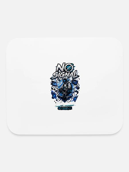 gamer_design - Mouse pad Horizontal - white