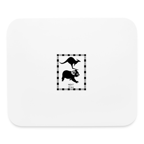 animal sign - Mouse pad Horizontal