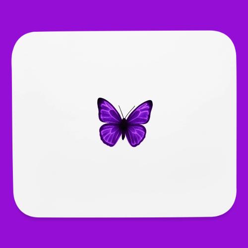 Neon Purple Butterfly - Mouse pad Horizontal