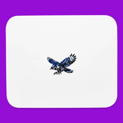 Silver Blue Jay Dive - Mouse pad Horizontal