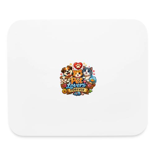 Pet Lover Forever Cute Cats & Dogs - Mouse pad Horizontal