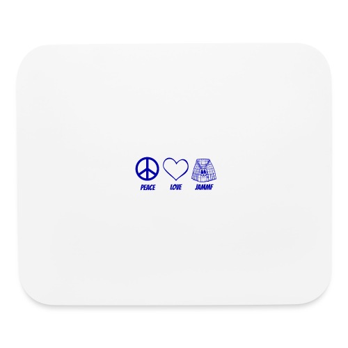 PEACE LOVE JAMMF - Mouse pad Horizontal