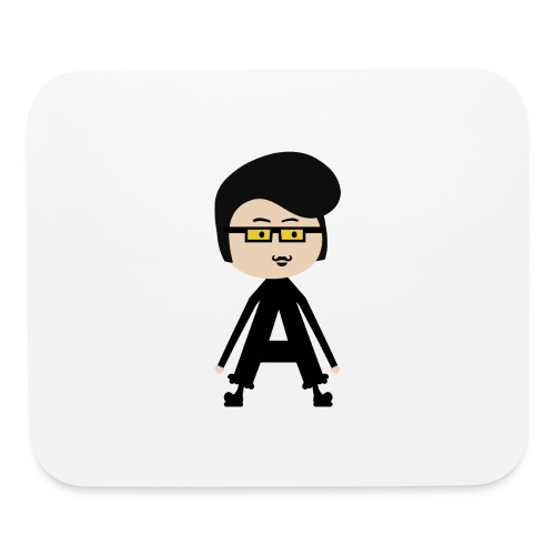 Alphabet Letter A - Extra Long Arms Anders - Mouse pad Horizontal