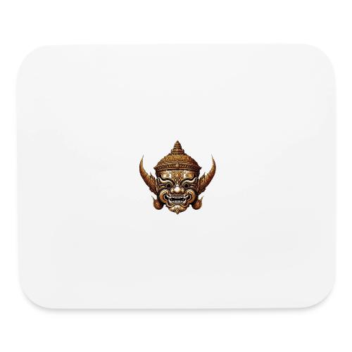 Thai Yaksha Asura Temple Guardian - Mouse pad Horizontal