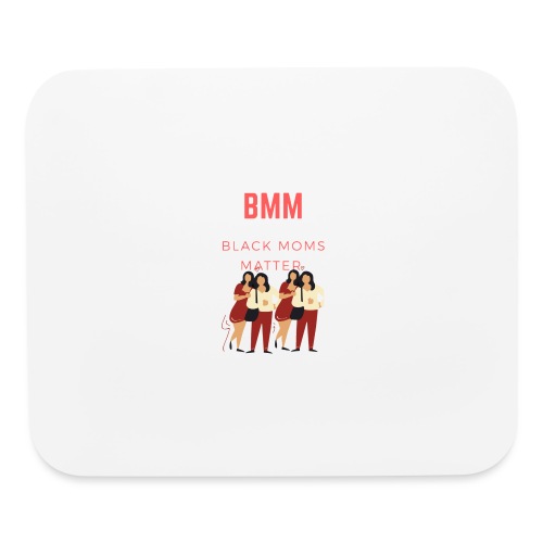 BMM wht bg - Mouse pad Horizontal