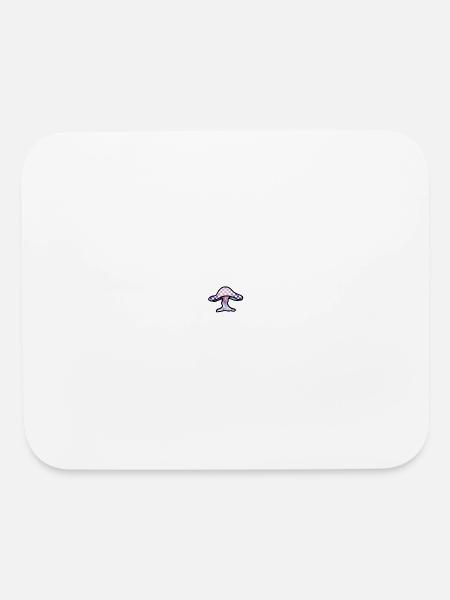 PixieDrive Tie Dye Checker Mushroom - Mouse pad Horizontal - white - Front