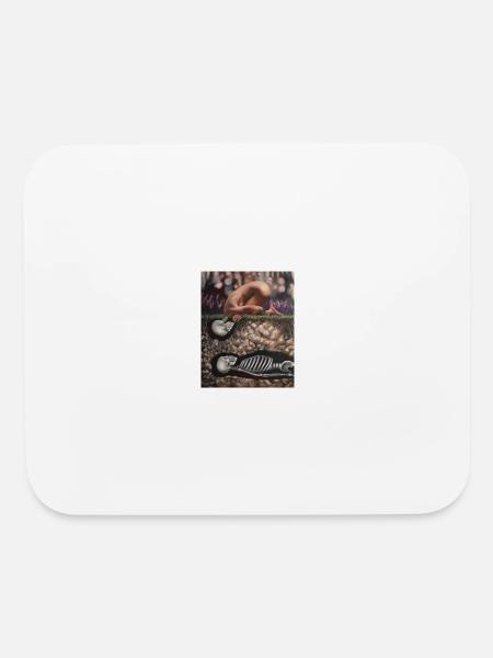 Internal Sleep - Mouse pad Horizontal - white - Front