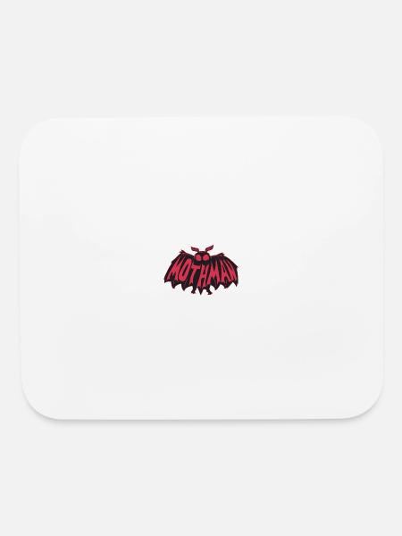 Mothman Crimson Flight - Mouse pad Horizontal - white - Front