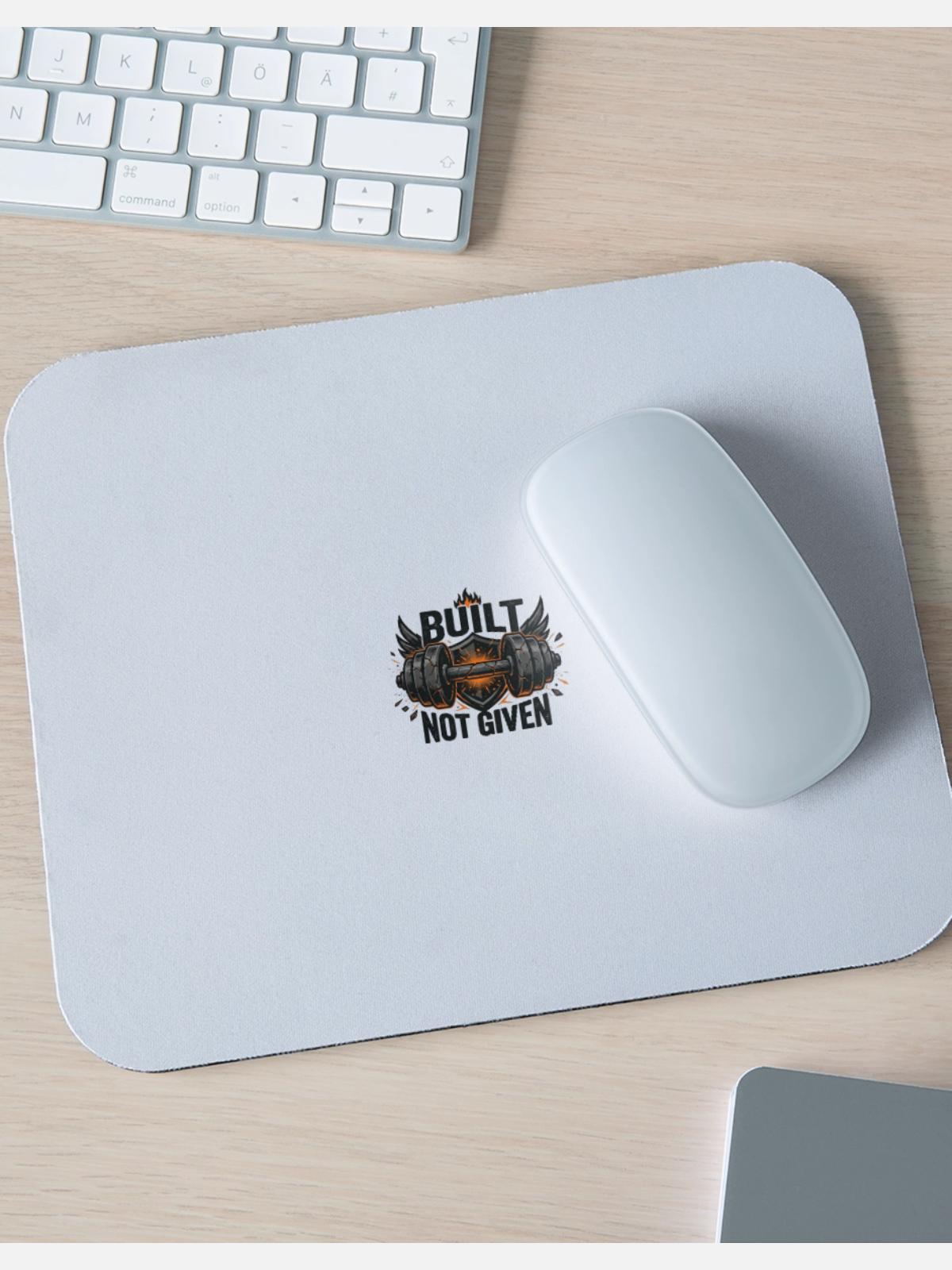 build up bro!! - Mouse pad Horizontal - white - Front