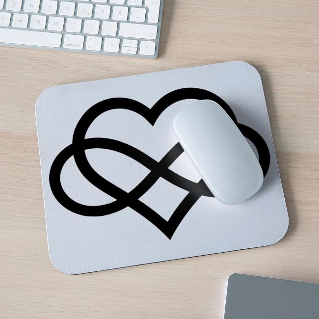 Infinity Heart (black)