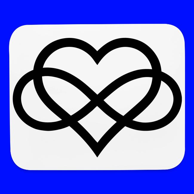Infinity Heart (black)