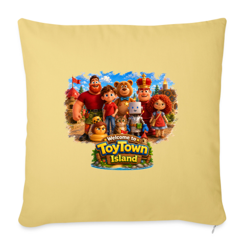 Throw Pillow Cover 18” x 18"